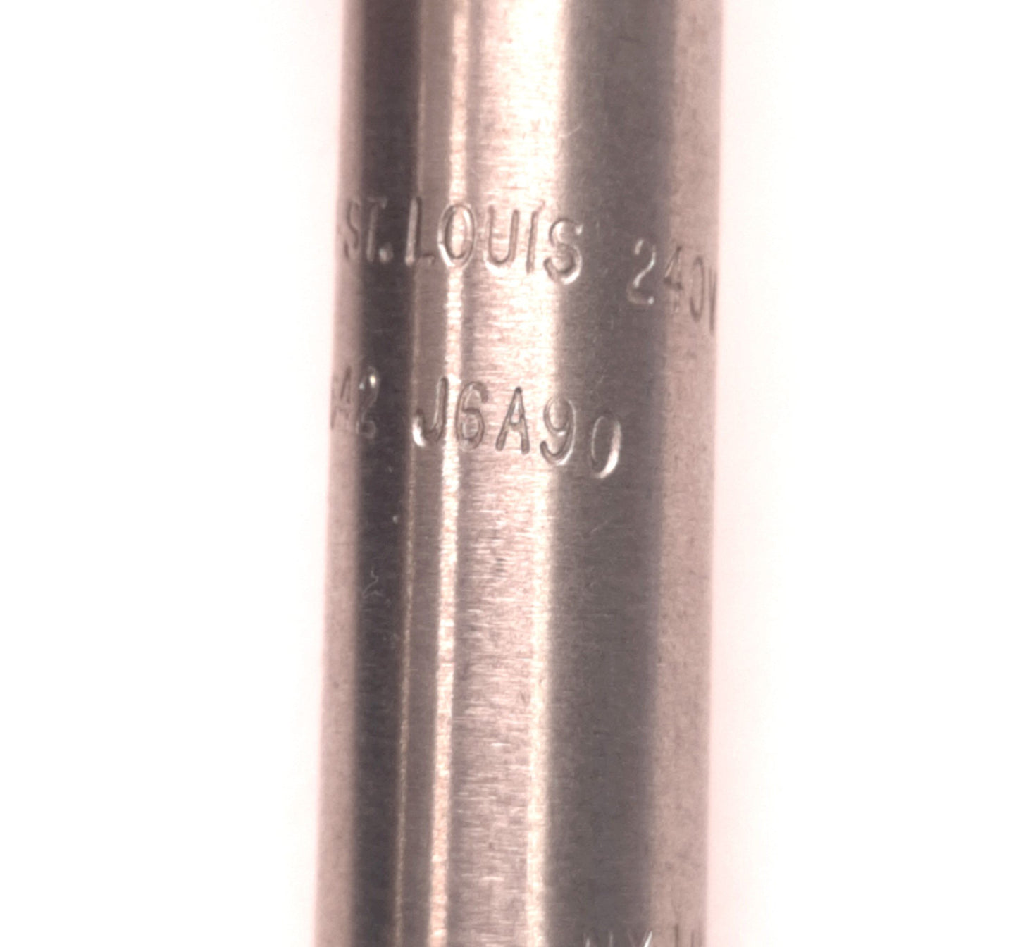Used Watlow J6A90 Cartridge Heater 1/2" Dia x 6" Length, 240v 750W, w/ Fitting Head