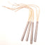 Used Lot of 4 Rama Corp 34A24 Cartridge Heater 300W 240V, 3/8" Dia x 4" Length