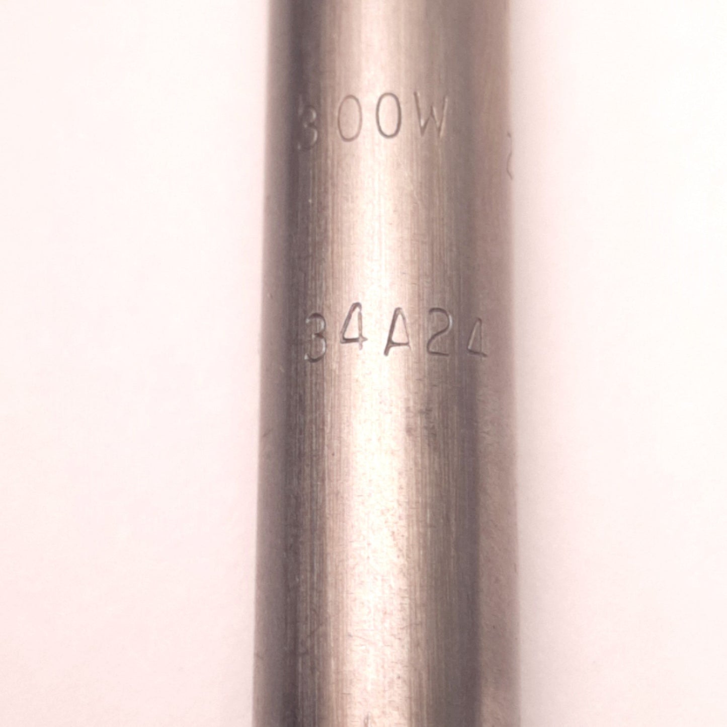Used Lot of 4 Rama Corp 34A24 Cartridge Heater 300W 240V, 3/8" Dia x 4" Length