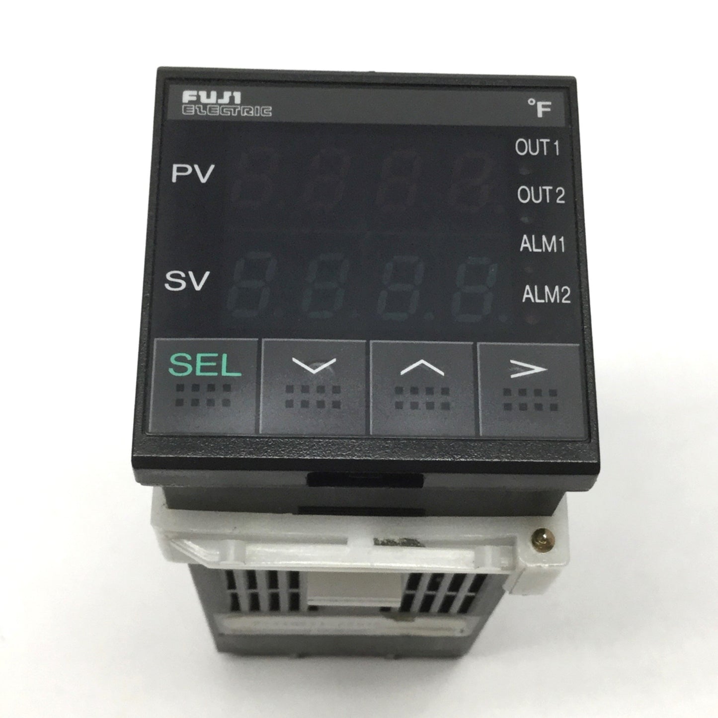 Used Fuji Electric PYX4MEY1-222YF Temperature Controller, Multi-Input, 100-240VAC