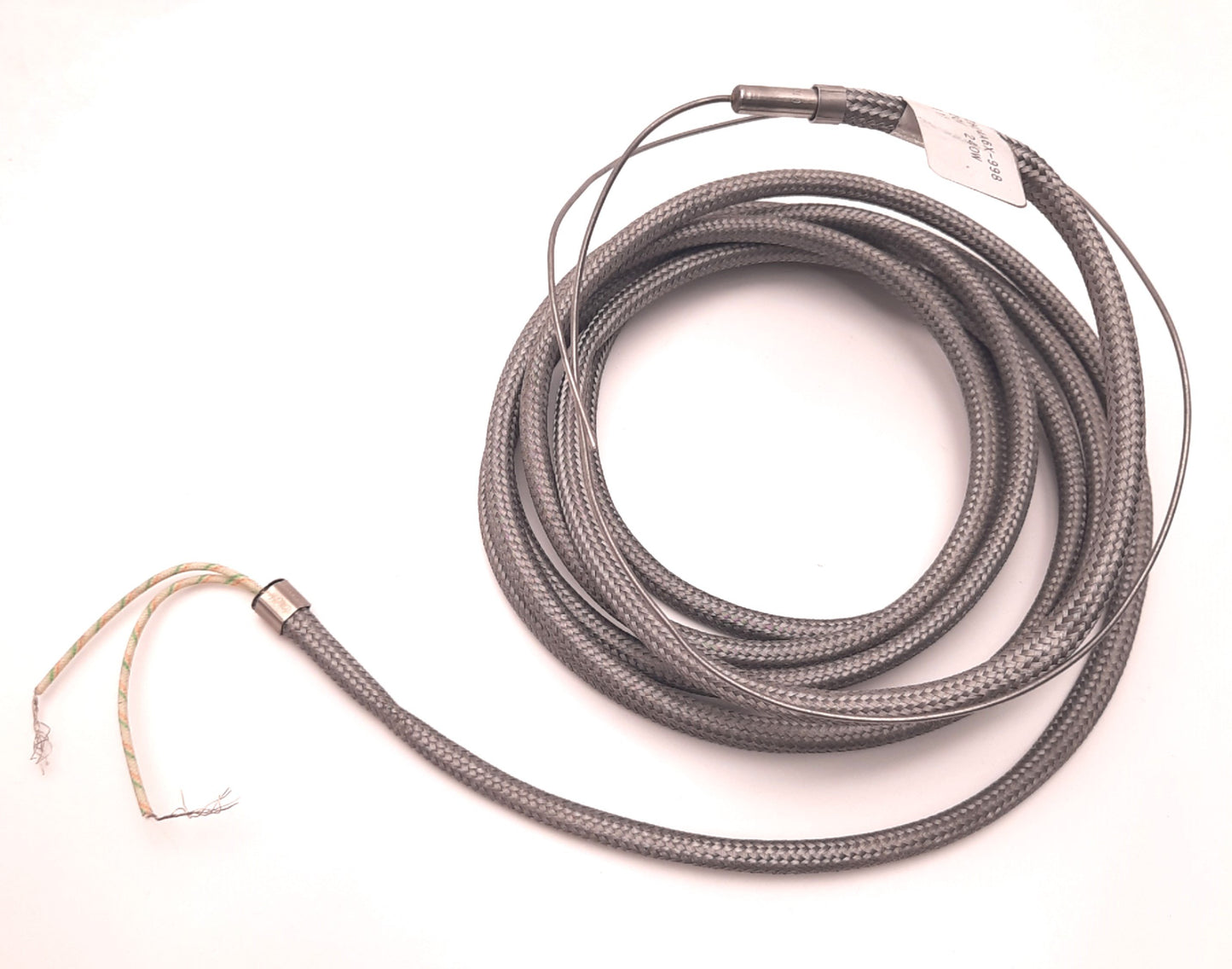 Used Watlow 62H24A6X-998 Coil/Cable Heater 0.062" Diameter, 24" Length, 120v AC 240W