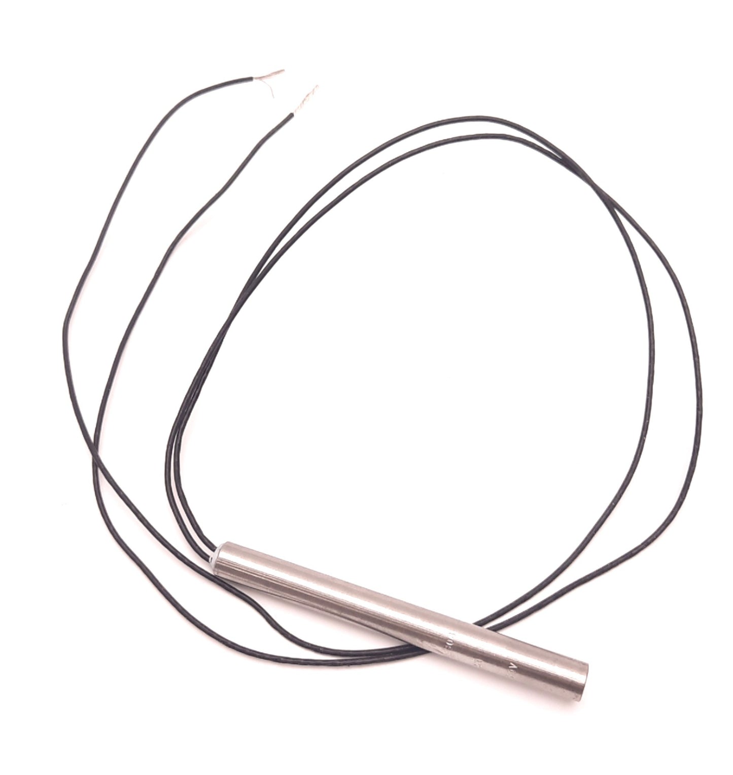 New – Open box Thermal Corp CPN253 Cartridge Heater 3/8" Dia x 3-3/4" Length 40W 220v 24" Leads