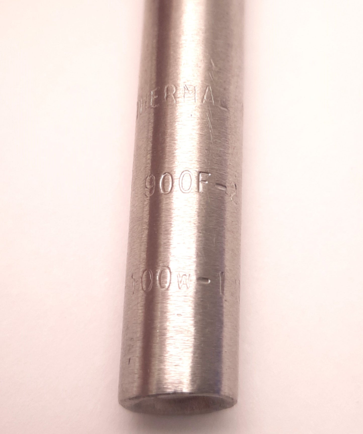Used Thermal Corp 900F-2-SL Heater Cartridge 3/8" Dia x 2-5/8" 100W 120v, 10" Leads