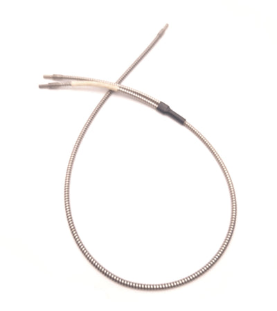 Used Banner BF23S Bifurcated Fiber Optic Cable Ferrule Tip 3.2mm Bundle, 3Ft Length