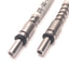 Used Lot of 2 Banner MID-IA1.1 Fiber Optic Cable 90 Degree Tip, 3.2mm Bundle, 3Ft