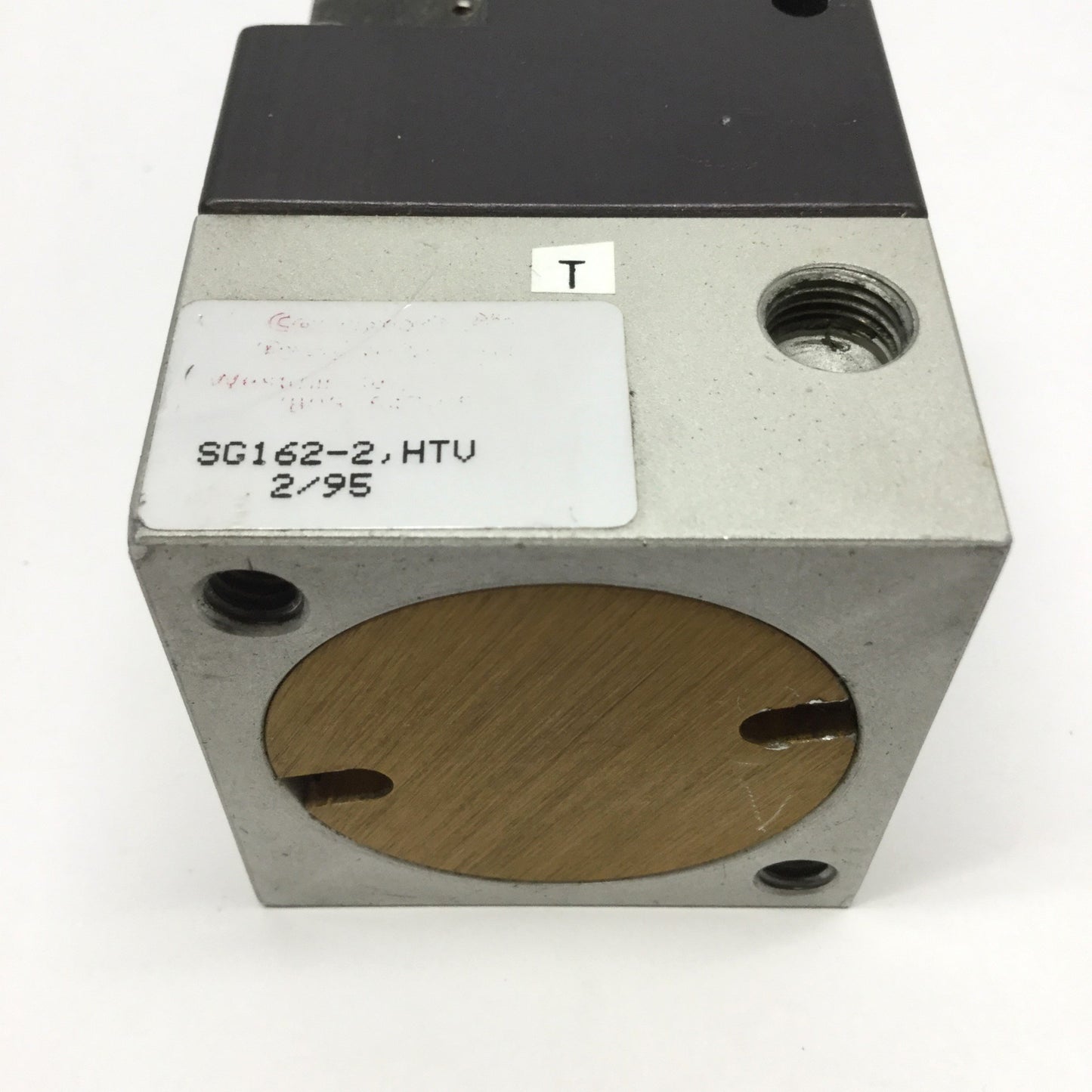 Used Compact SG162-2 HTV High Temp Angular Air Gripper, 2-Jaw, 1-5/8" Bore, 1/8" NPT