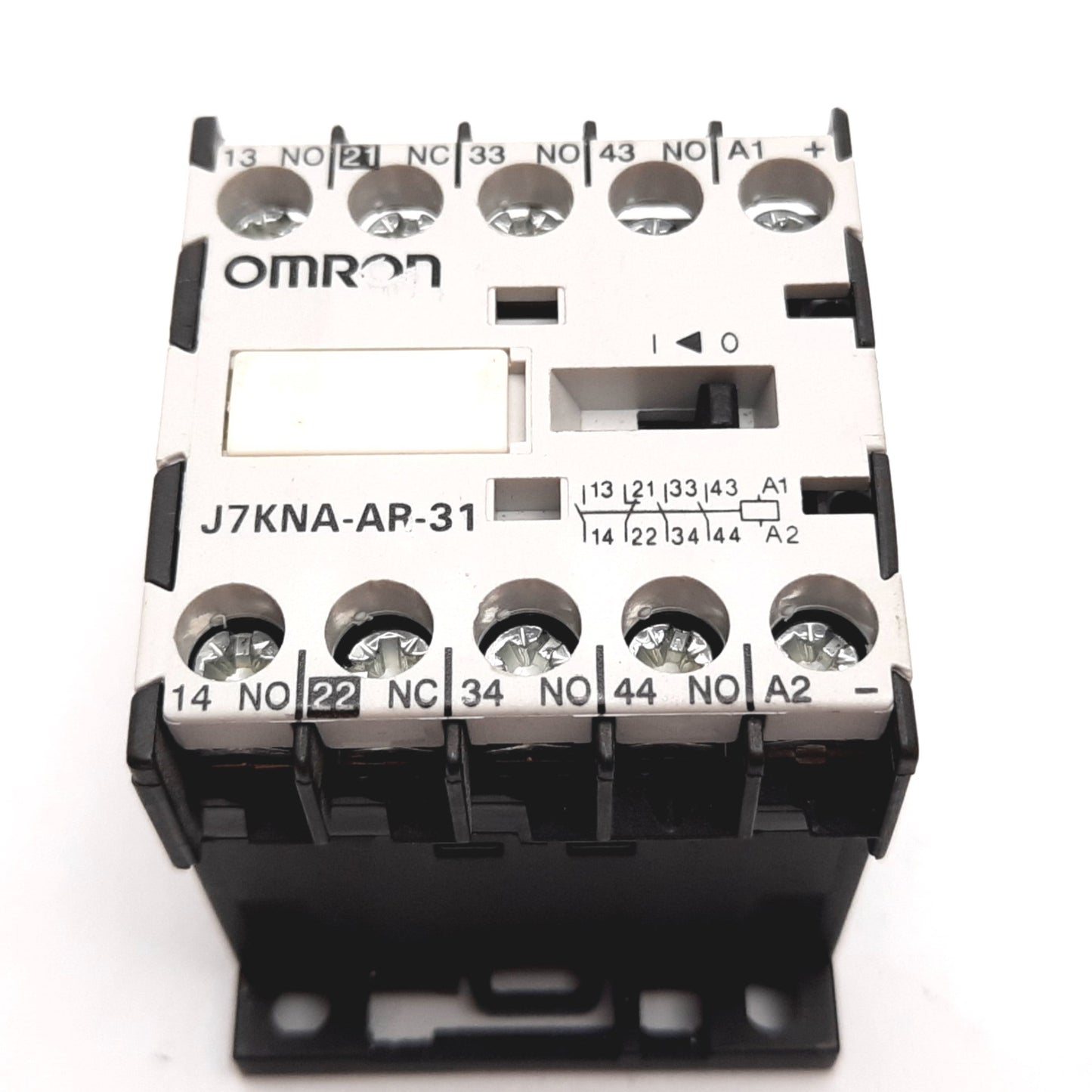 Used Omron J7KNA-AR-31 Contactor, 4-Pole 3x N/O 1x N/C, Coil: 24VDC, 690VAC 10A