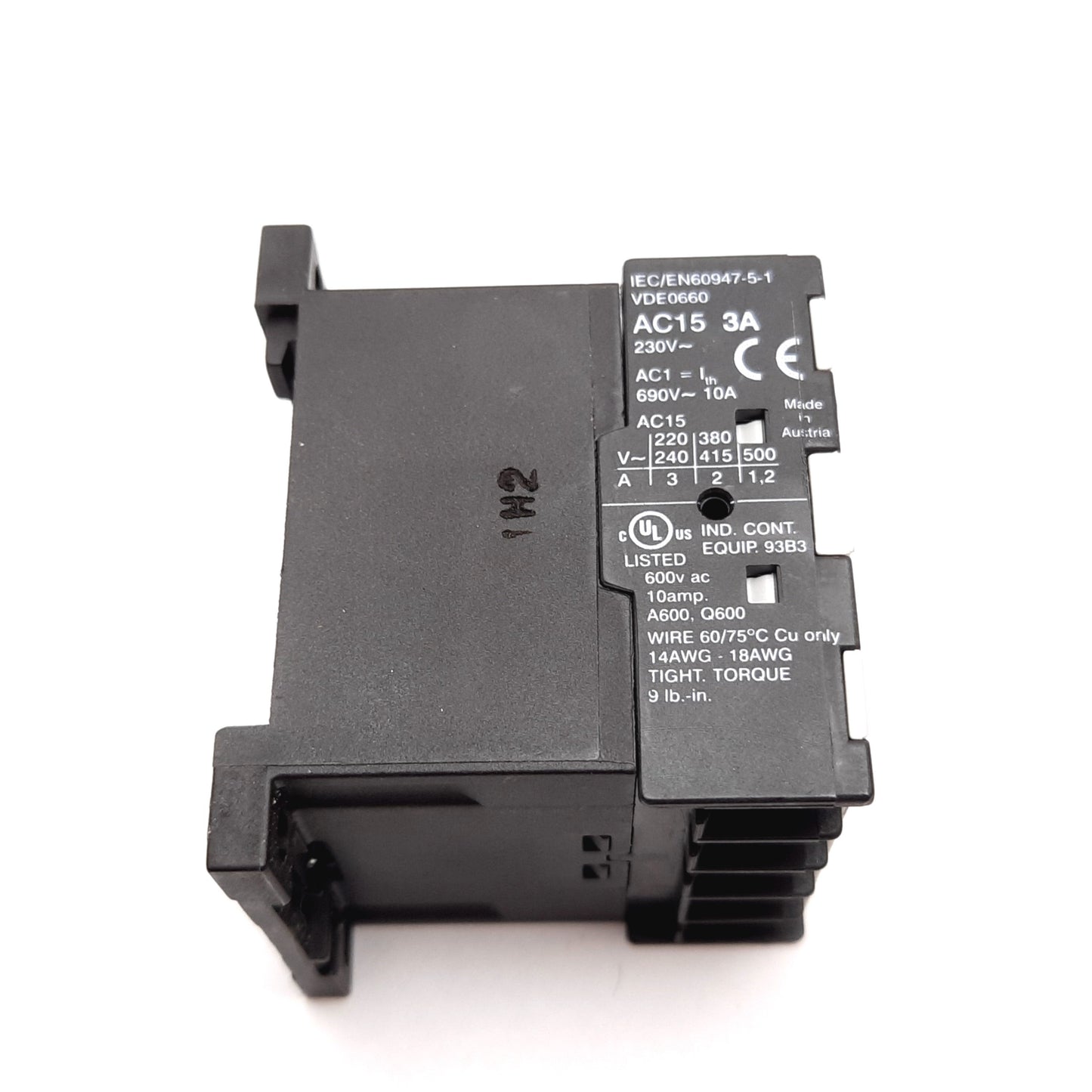 Used Omron J7KNA-AR-31 Contactor, 4-Pole 3x N/O 1x N/C, Coil: 24VDC, 690VAC 10A