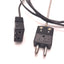 Used Omega TRP-J-60 Type J Thermocouple 12" Probe, 5Ft Leads, Standard Plug, Uncapped