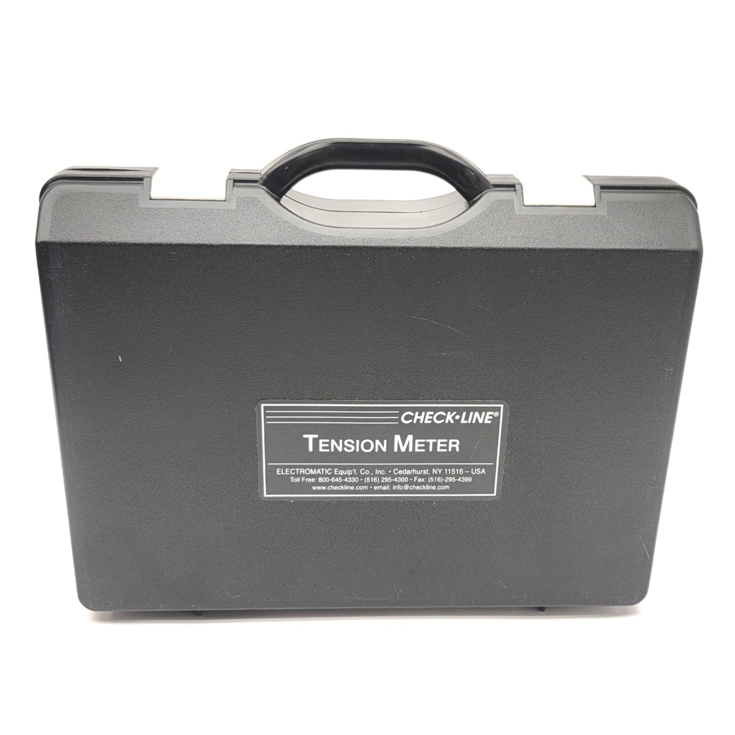 Used CHECKLINE DX2S-1K Stationary Tension Meter 2,500-10,000g, 2,000m/min