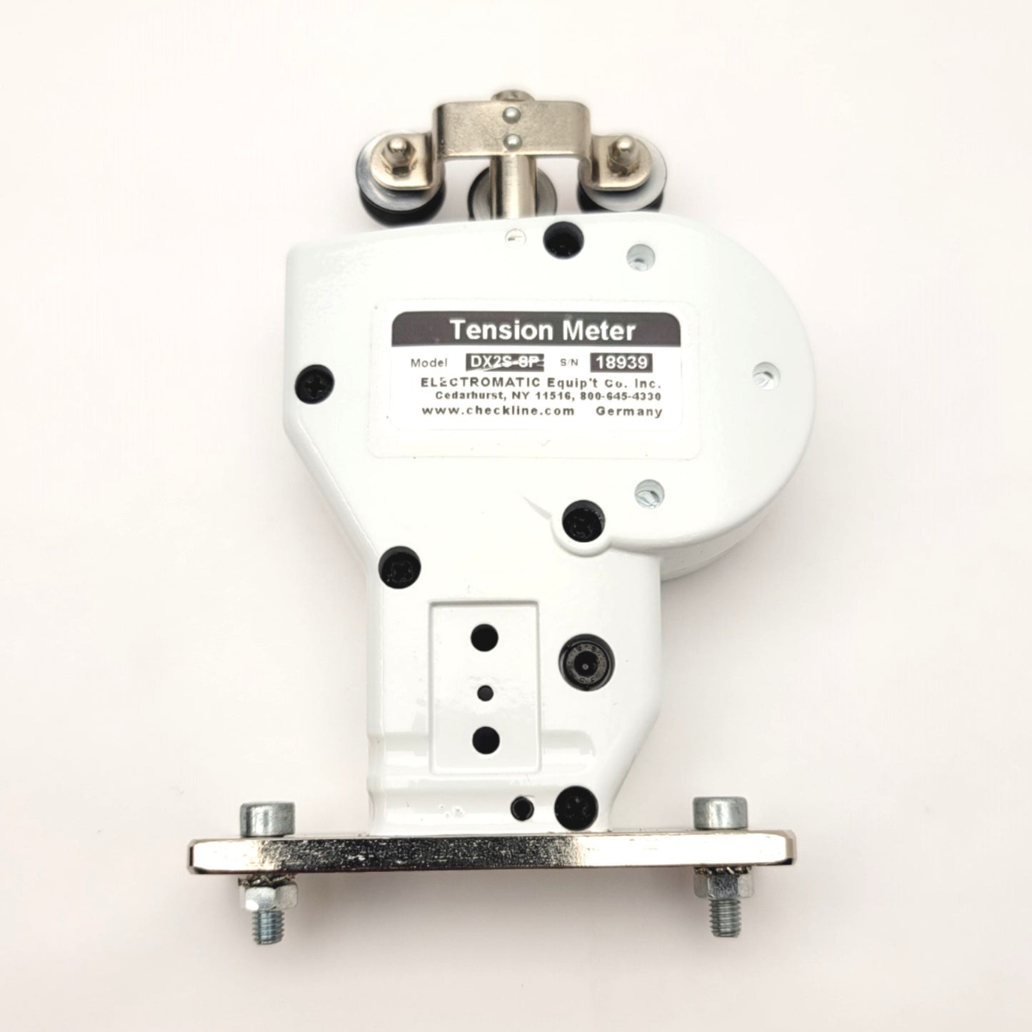 Used CHECKLINE DX2S-SP Stationary Tension Meter 20-1,000 Grams 2,000m/min