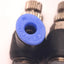 Used Lot of 4 SPC NSE 5/32-N01U-O EPNI Speed Controller Elbow 1/8" NPT to 5/32" Tube