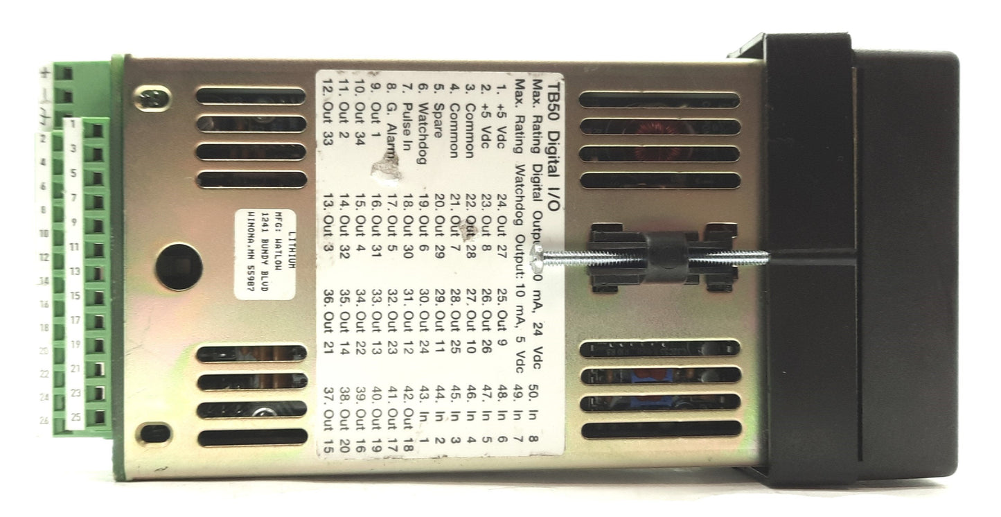 Used Watlow CLS208-C20000CM Anafaze Temp Controller 8x Standard Inputs RS-232 12-24V