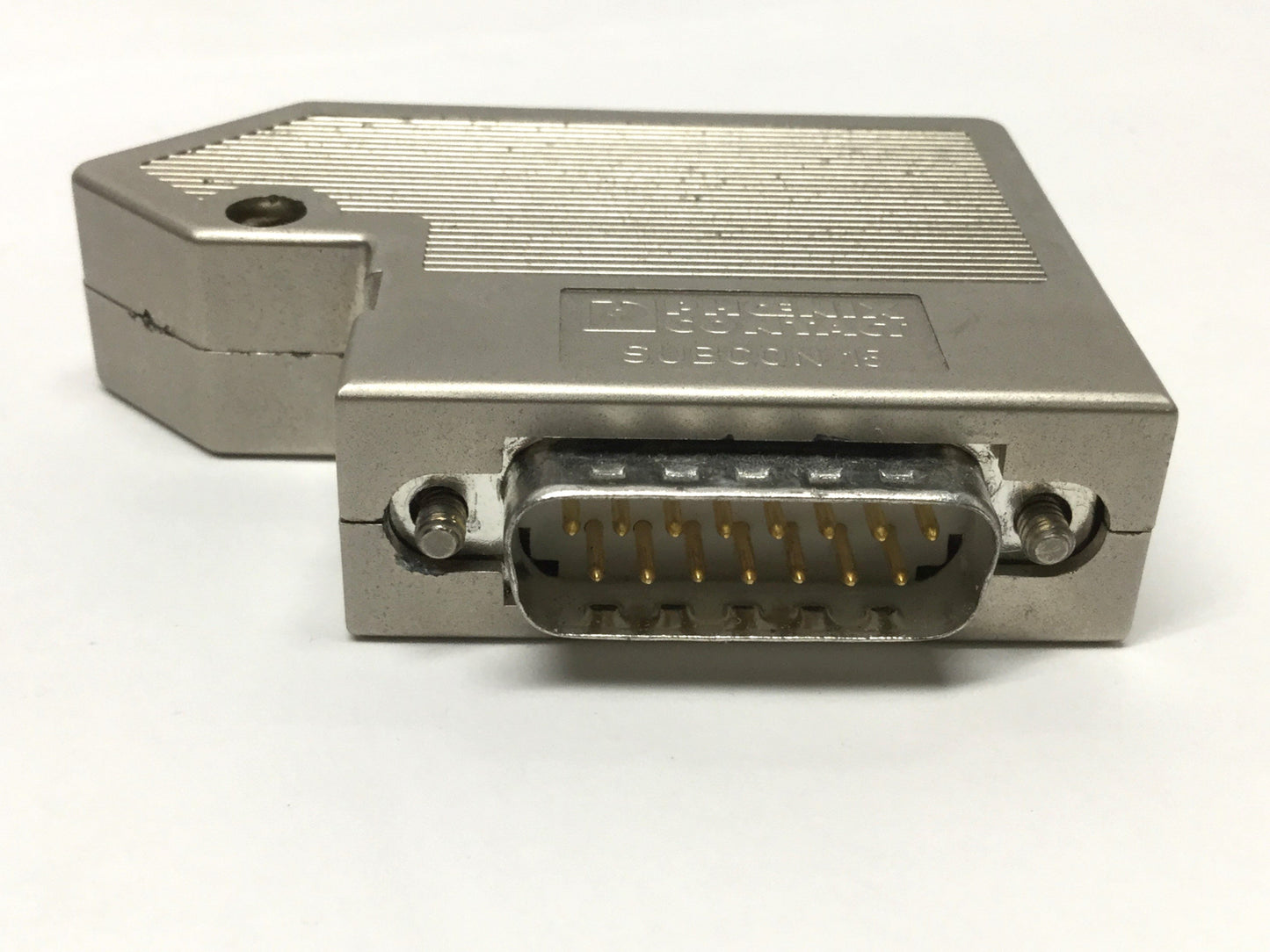 Used Phoenix SUBCON 15/M-SH Male 15-Pin D-Sub Bus Connector Screw Terminals 50V