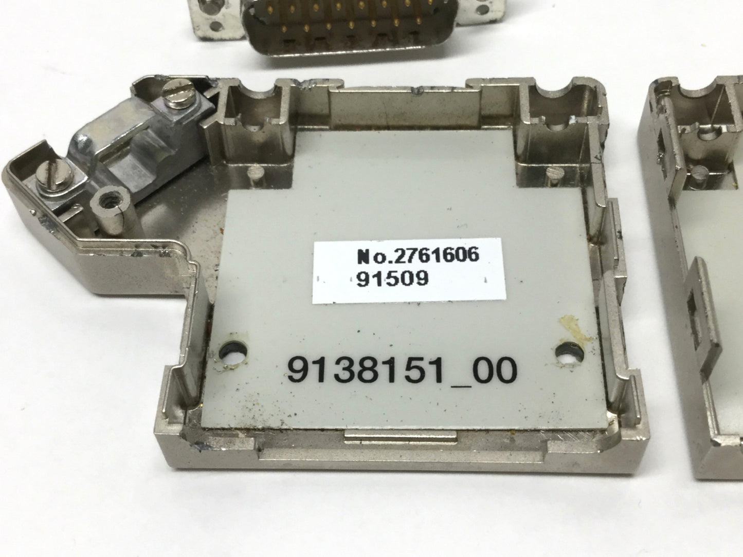 Used Phoenix SUBCON 15/M-SH Male 15-Pin D-Sub Bus Connector Screw Terminals 50V