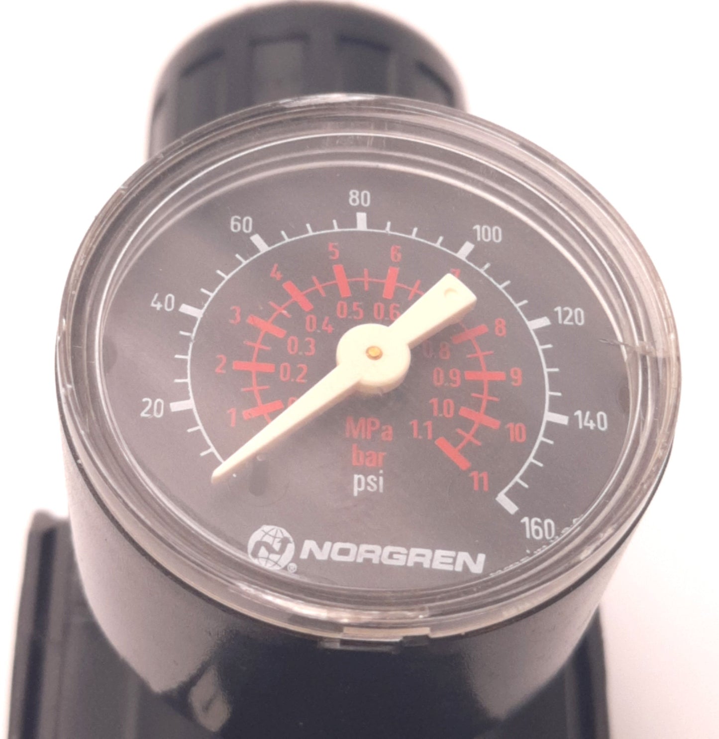 Used Excelon B72G-2AK-QD3-RMG Filter Regulator 1/4" PTF, 5 to 150 Psi, 160 Psi Gauge