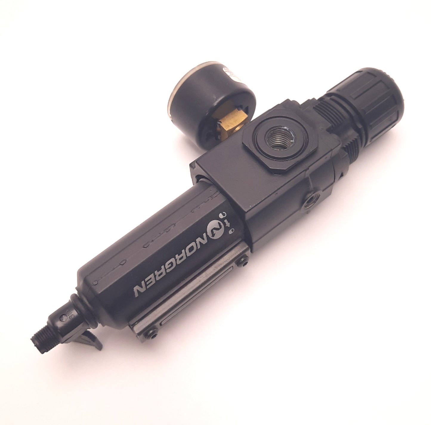 Used Excelon B72G-2AK-QD3-RMG Filter Regulator 1/4" PTF, 5 to 150 Psi, 160 Psi Gauge