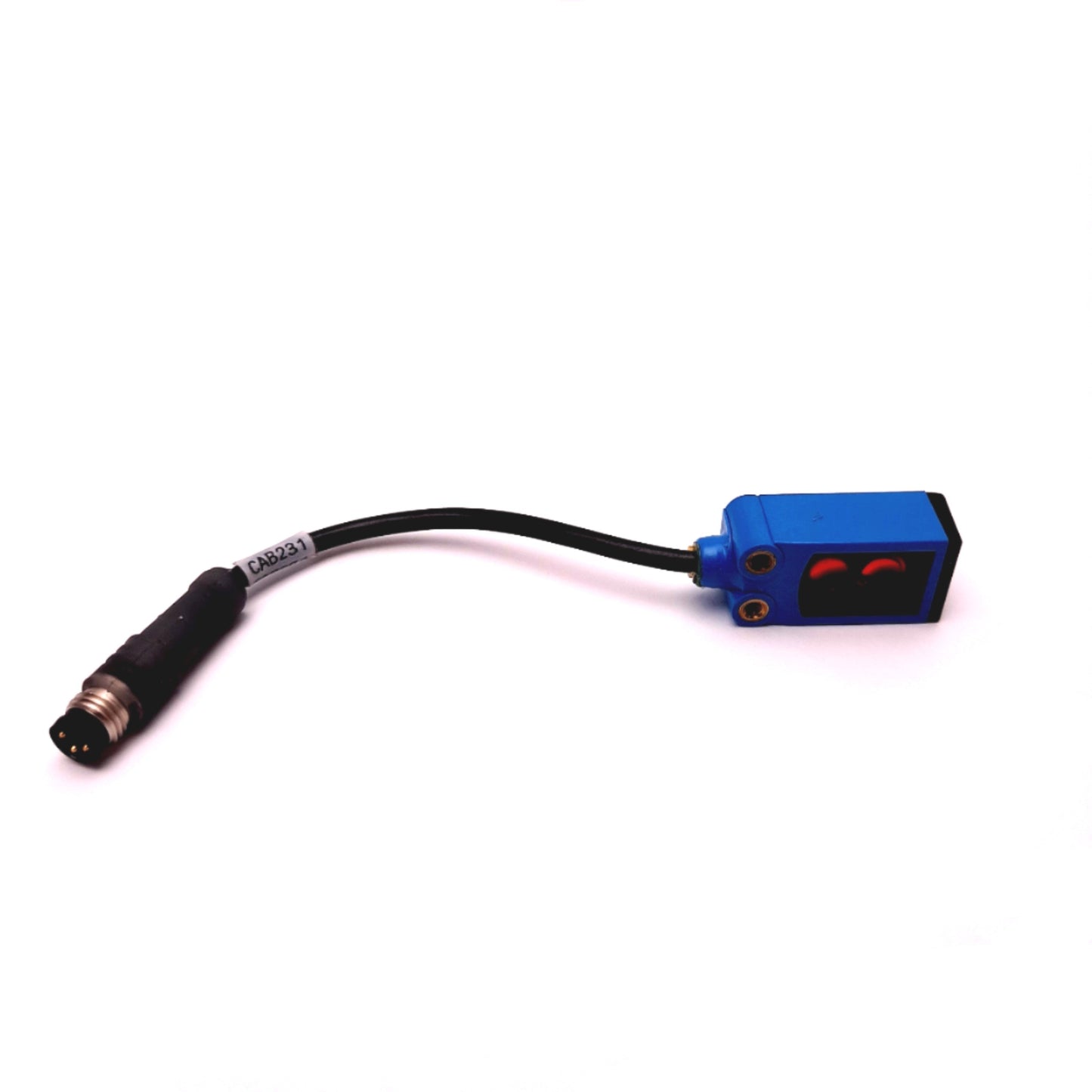 Used Sick WTB4-3P3161 Mini Photoelectric Sensor 10-30VDC PNP, Range 15-150mm M8 3 Pin