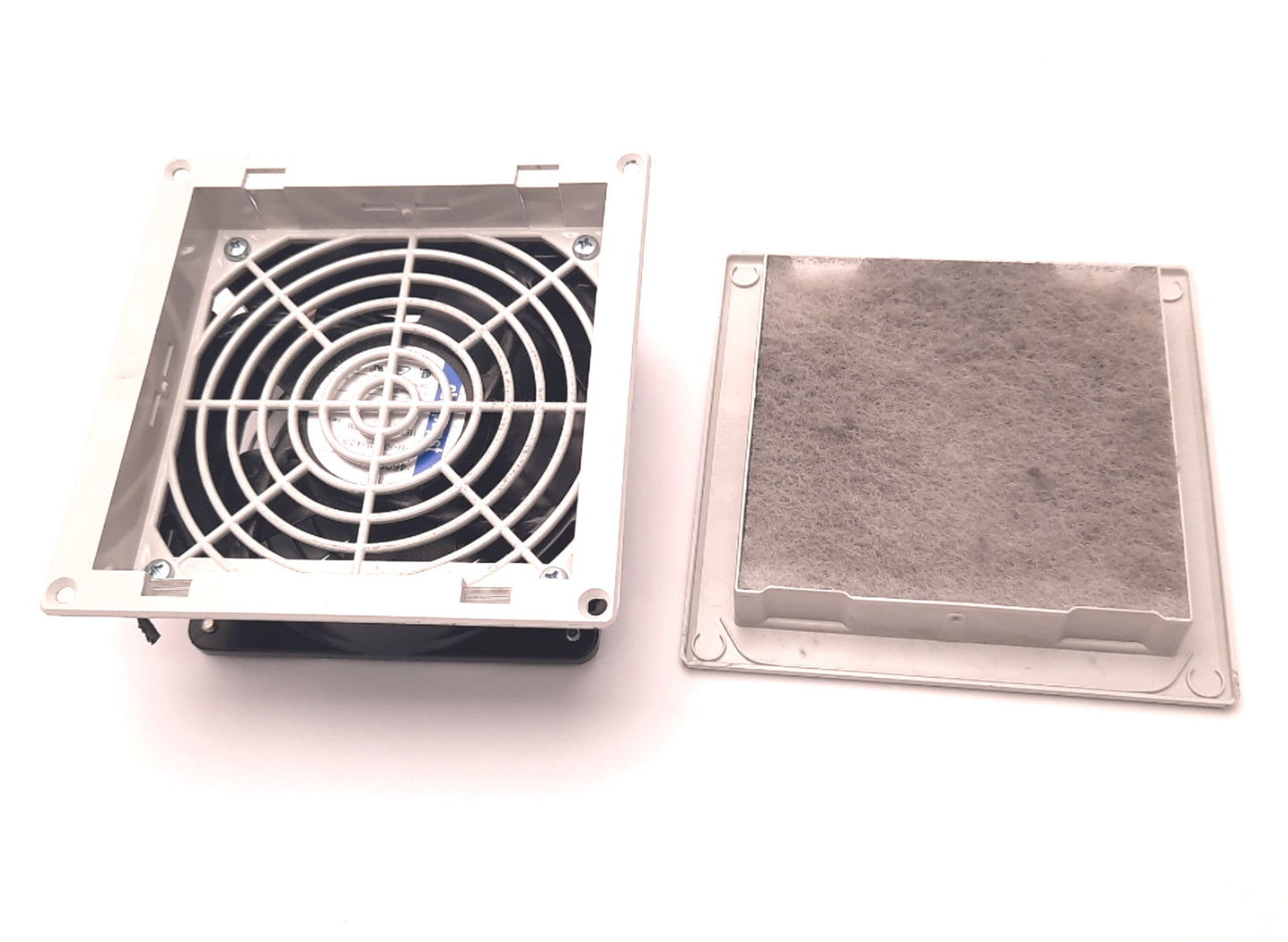 Used McClean Hoffman SF-0516-414 Enclosure Fan w/ Exhaust Grille 115VAC, 120mm Fan