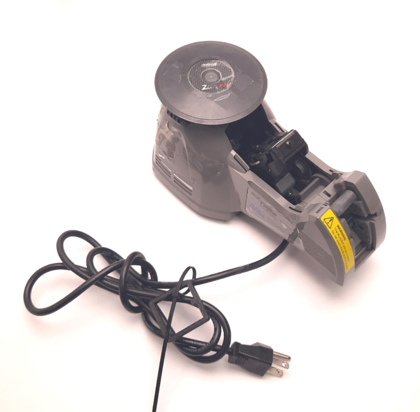 Used EZTape ZCut-870 Tape Dispenser 100-125v AC, 25 Watts, With Turn-Table