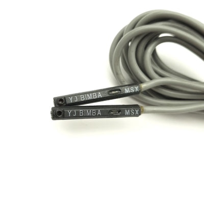 Used Lot of 2 BIMBA MSX Magnetic Reed Switch Mini 4mm NPN/PNP 30VDC C-Slot 5' Long