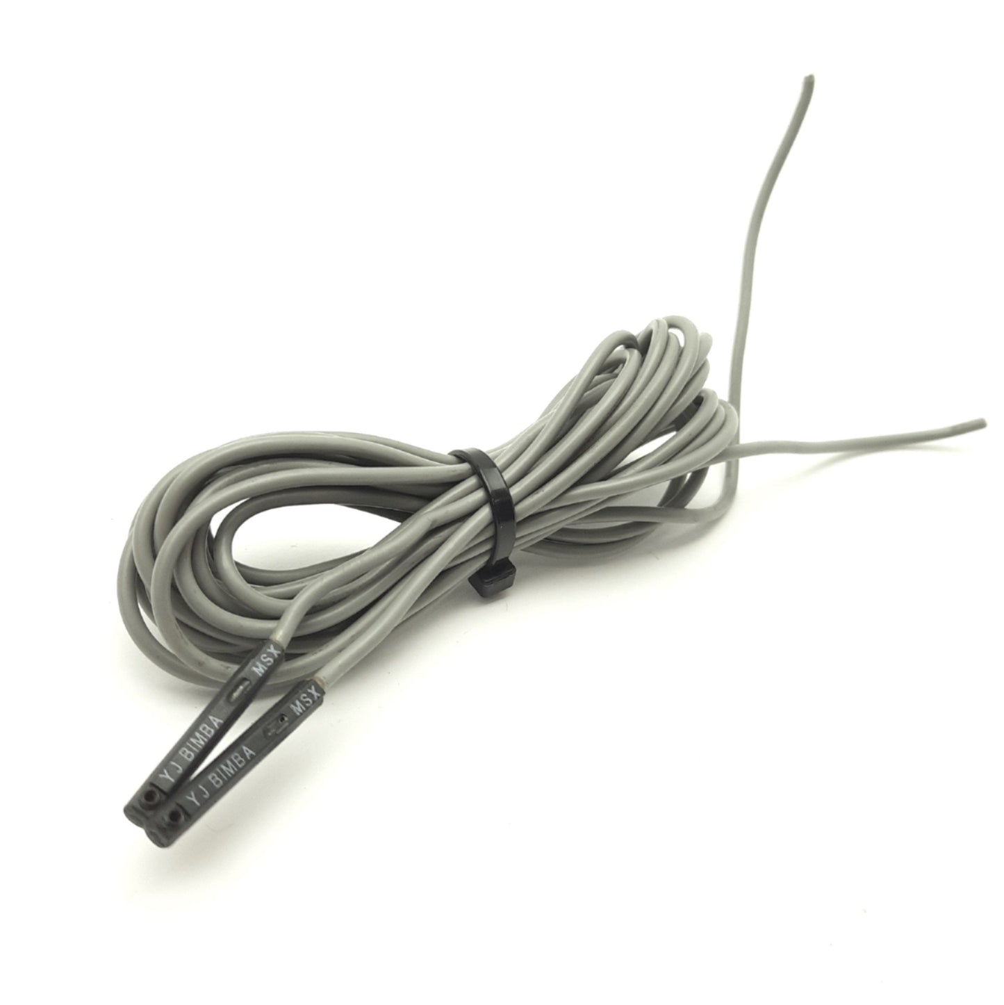 Used Lot of 2 BIMBA MSX Magnetic Reed Switch Mini 4mm NPN/PNP 30VDC C-Slot 5' Long
