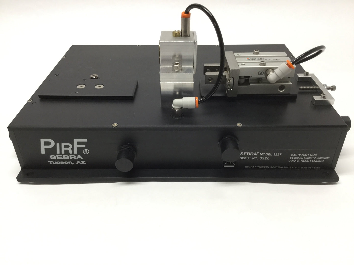 Used Sebra PIRF II Cath Tipping Bonding Platform, Low Insertion/Standard Grip Force