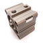 Used SMC NCQ2B80-UIA980336 Compact Cylinder, Bore: 80mm, Stroke: 25mm, 3/8" NPT