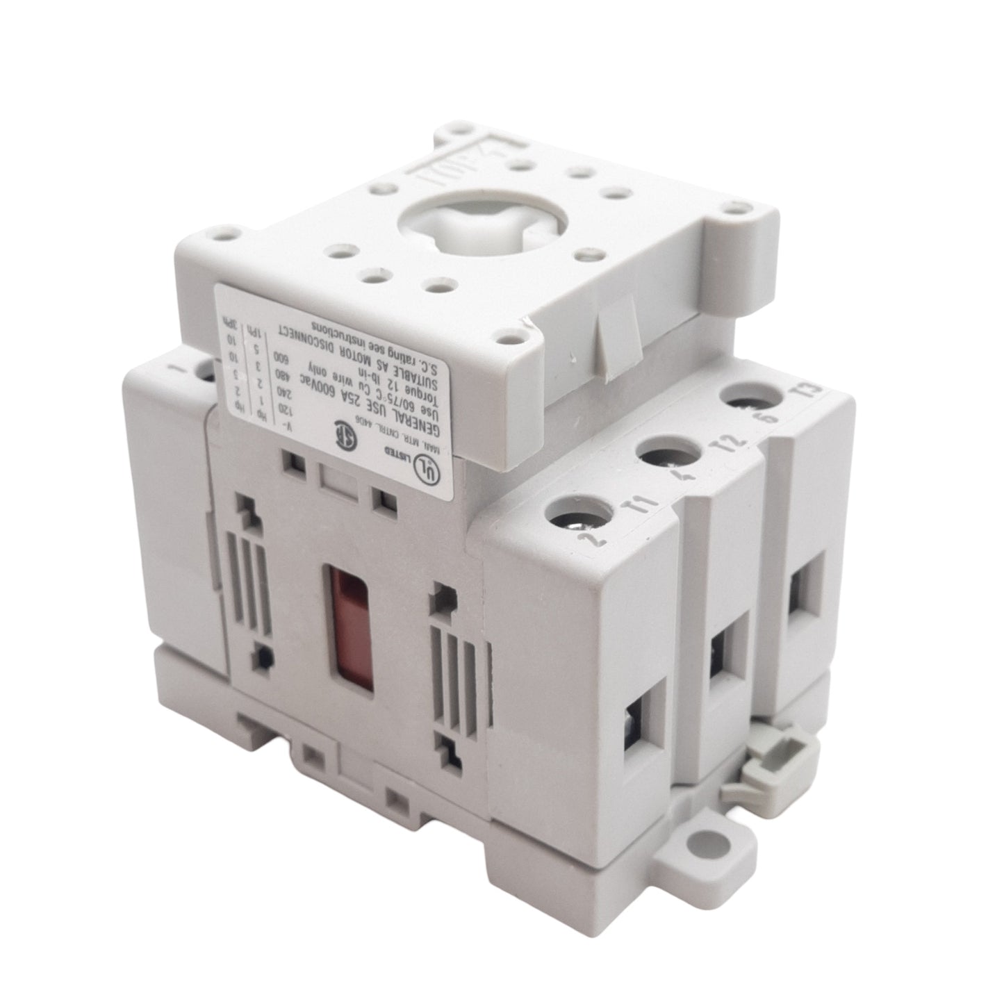 Used Allen Bradley 194E-A25-1753 B Load Disconnect Switch 25A 3-Pole 600V AC