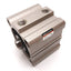 Used SMC NCQ2B80-UIA980781 Compact Cylinder, Bore: 80mm, Stroke: 25mm, 3/8" NPT