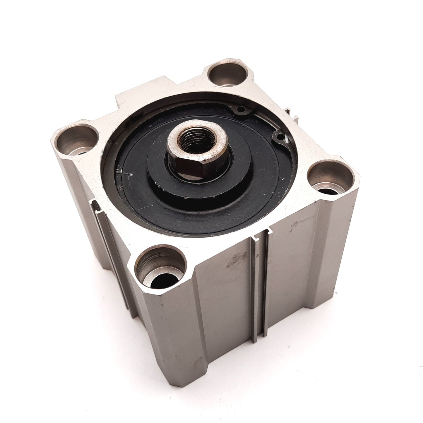 Used SMC NCQ2B80-UIA980781 Compact Cylinder, Bore: 80mm, Stroke: 25mm, 3/8" NPT