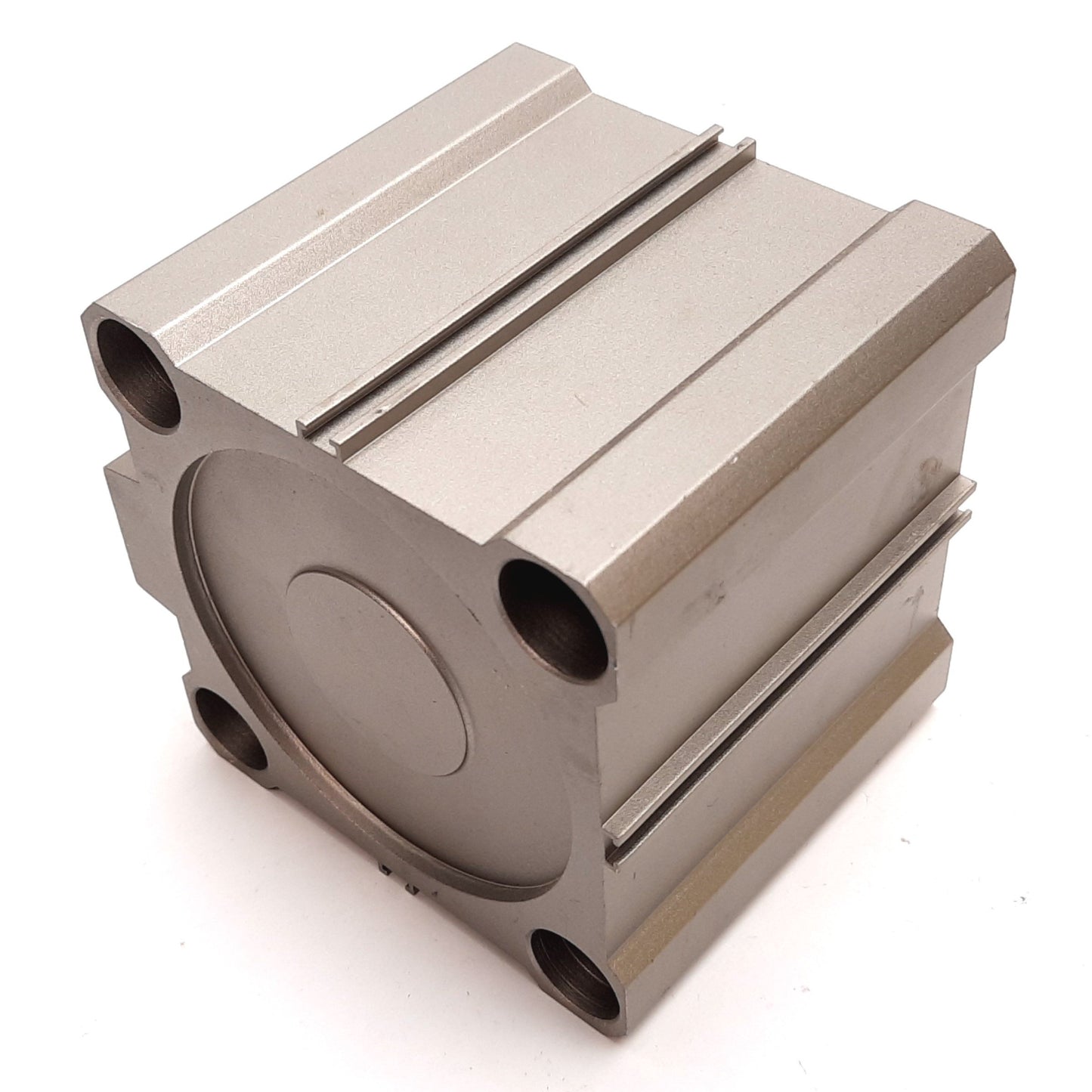 Used SMC NCQ2B80-UIA980781 Compact Cylinder, Bore: 80mm, Stroke: 25mm, 3/8" NPT