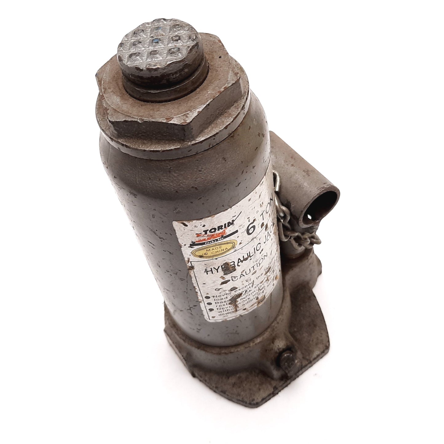 Used Torin Hydraulic Bottle Jack, Capacity: 6 Tons, Stroke: 5", Rod Diameter: 1.25"