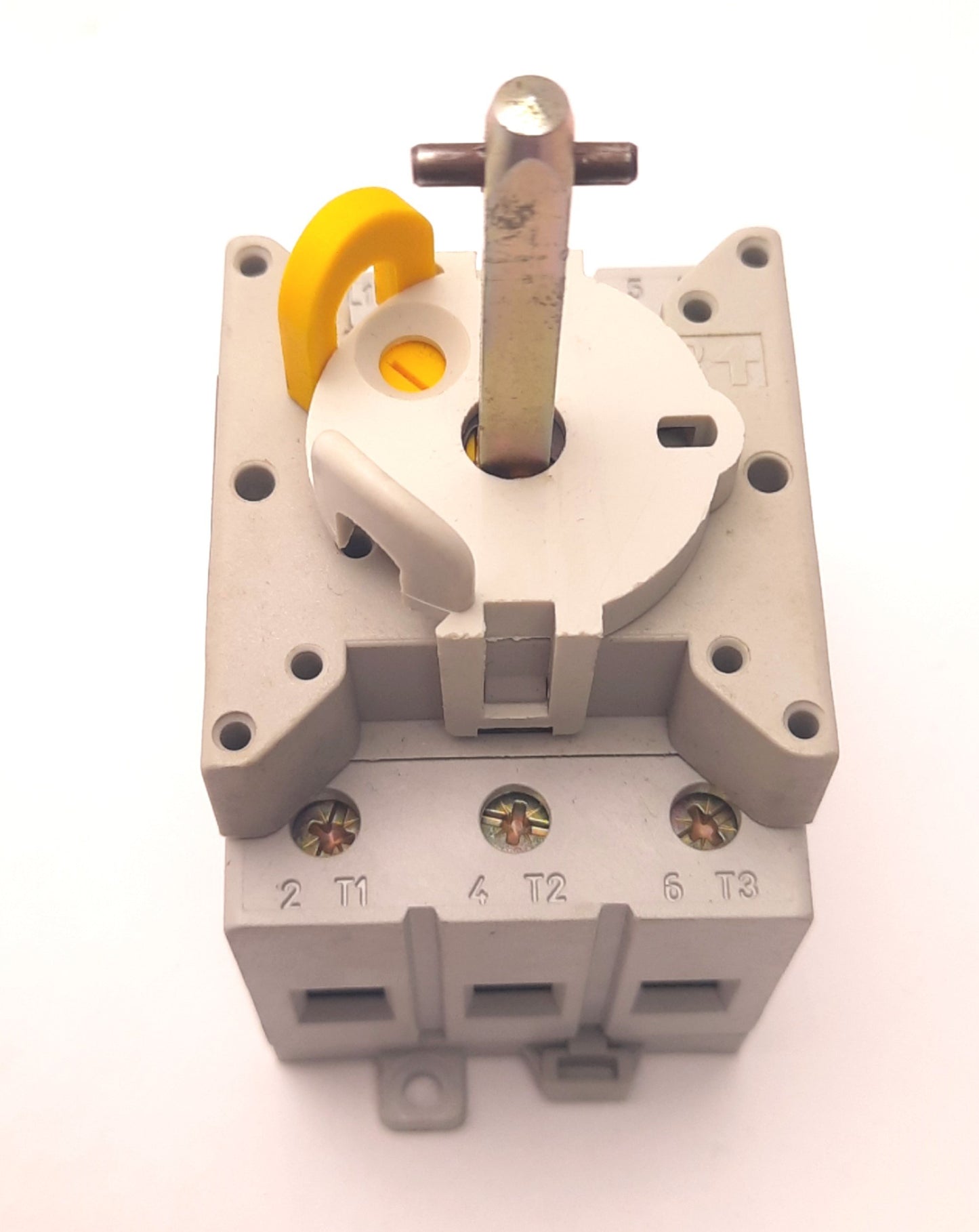 Used Allen Bradley 194E-A40-1753 Disconnect Load Switch 3-Pole 600VAC 40A, DIN Rail