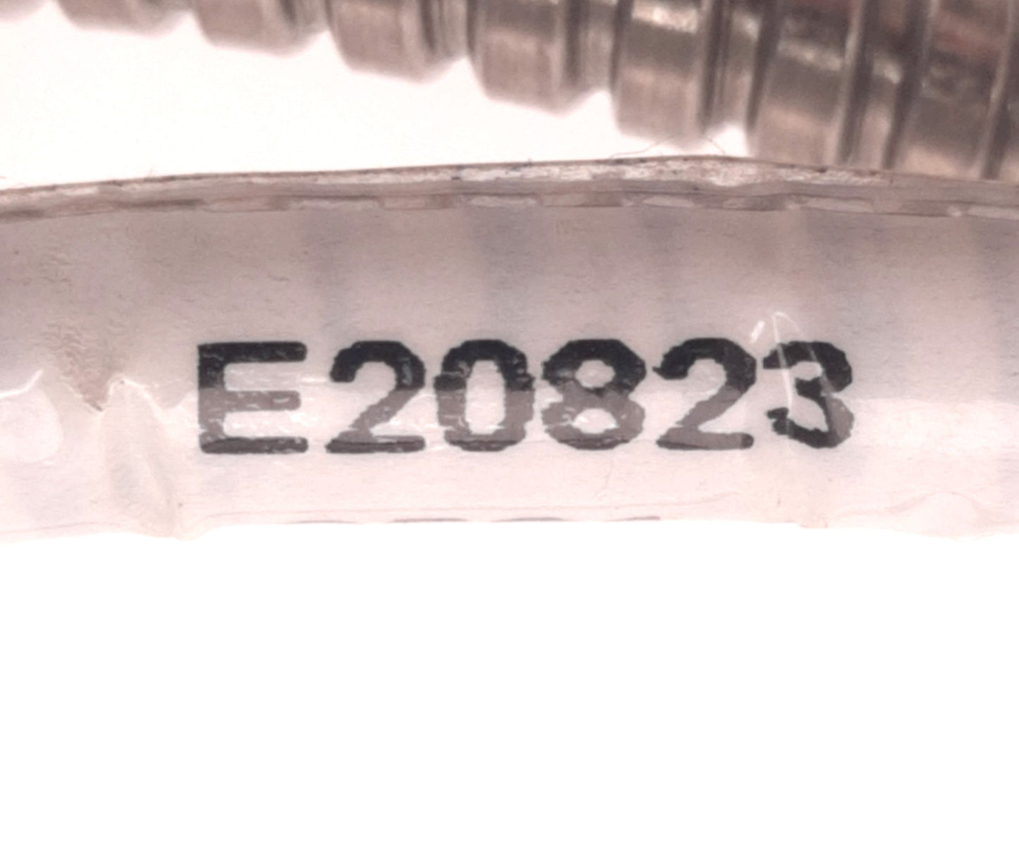 New – Open box IFM E20823 Fiber Optic Through Beam Sensor 3mm Bundle, 32" Length, 5/16x24