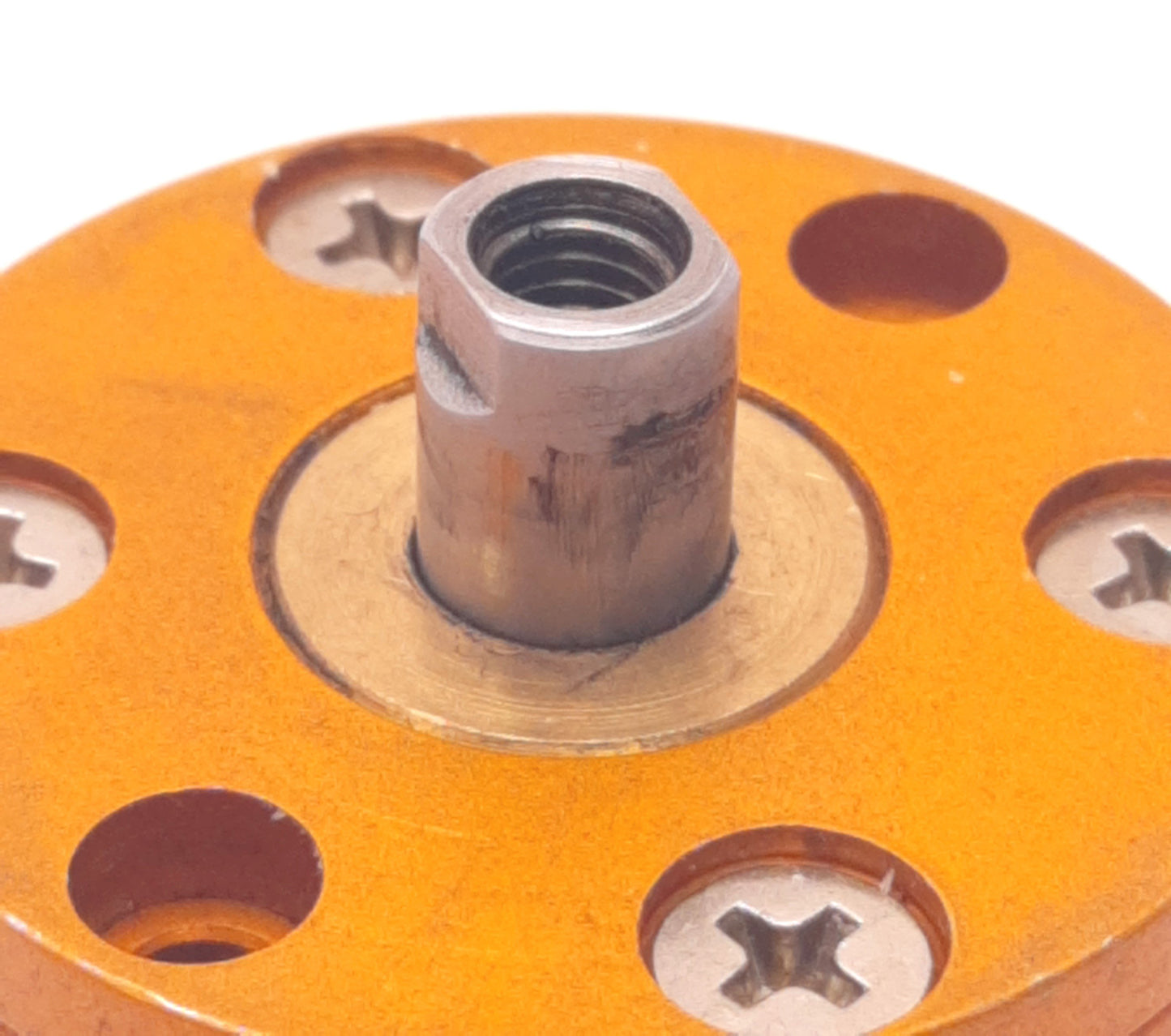 Used Fabco Air TD7XCR Pancake Cylinder 1/4" Stroke, 3/4" Bore, Double Acting