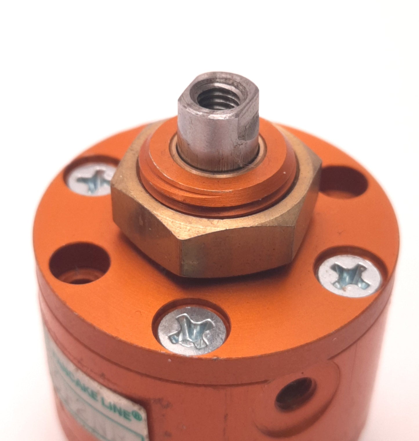 Used Fabco Air B70DR06F2NR Pancake Cylinder 1/8" Stroke, 3/4" Bore, Single Acting