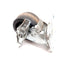 Used SC Swivel Caster, With Brake, Wheel: 4" Diameter x 2" Wide, Plate 3.75" x 4.875"