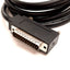 Used GE Fanuc IC693CBL301A Backplane Cable 25-Pin D-Sub Connection, 2m Long