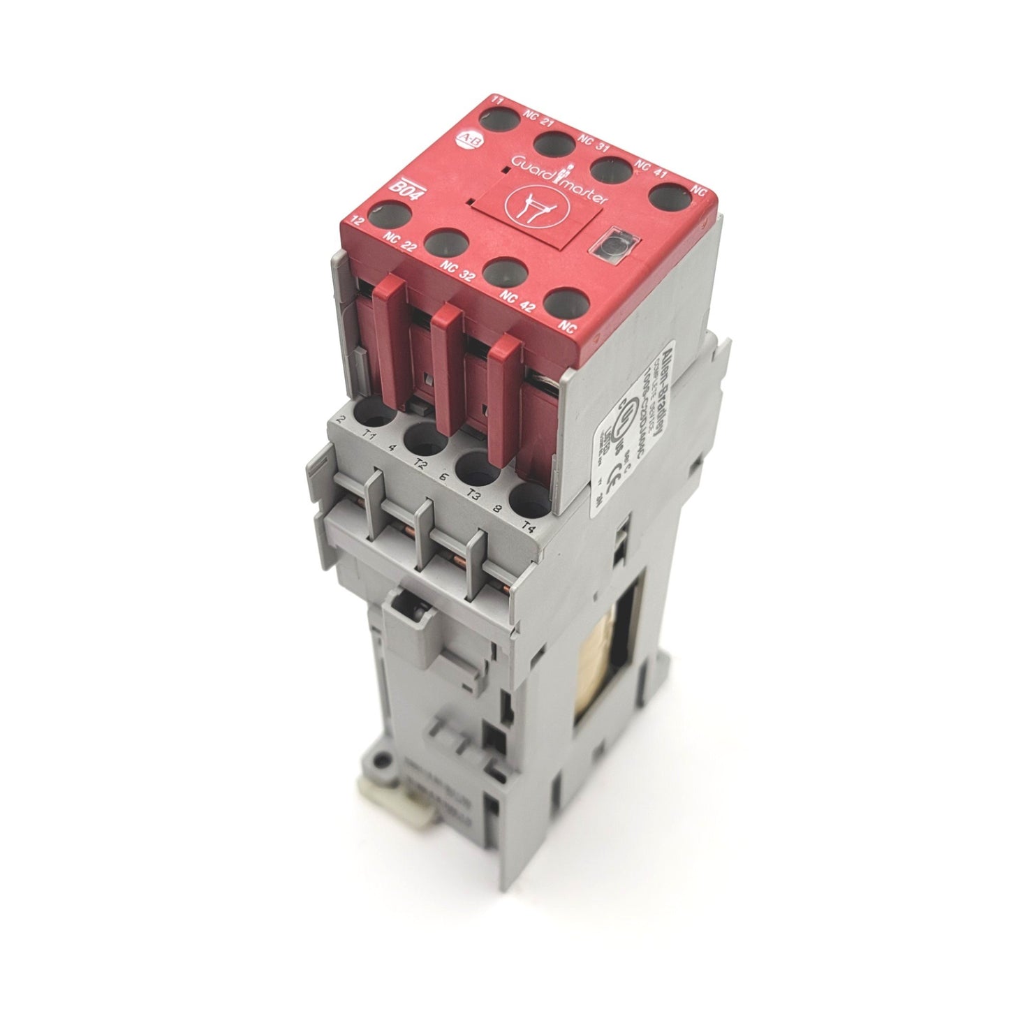 Used Allen Bradley 100S-C23DJ404C Guardmaster IEC Safety Contact 600VAC, Coil: 24VDC