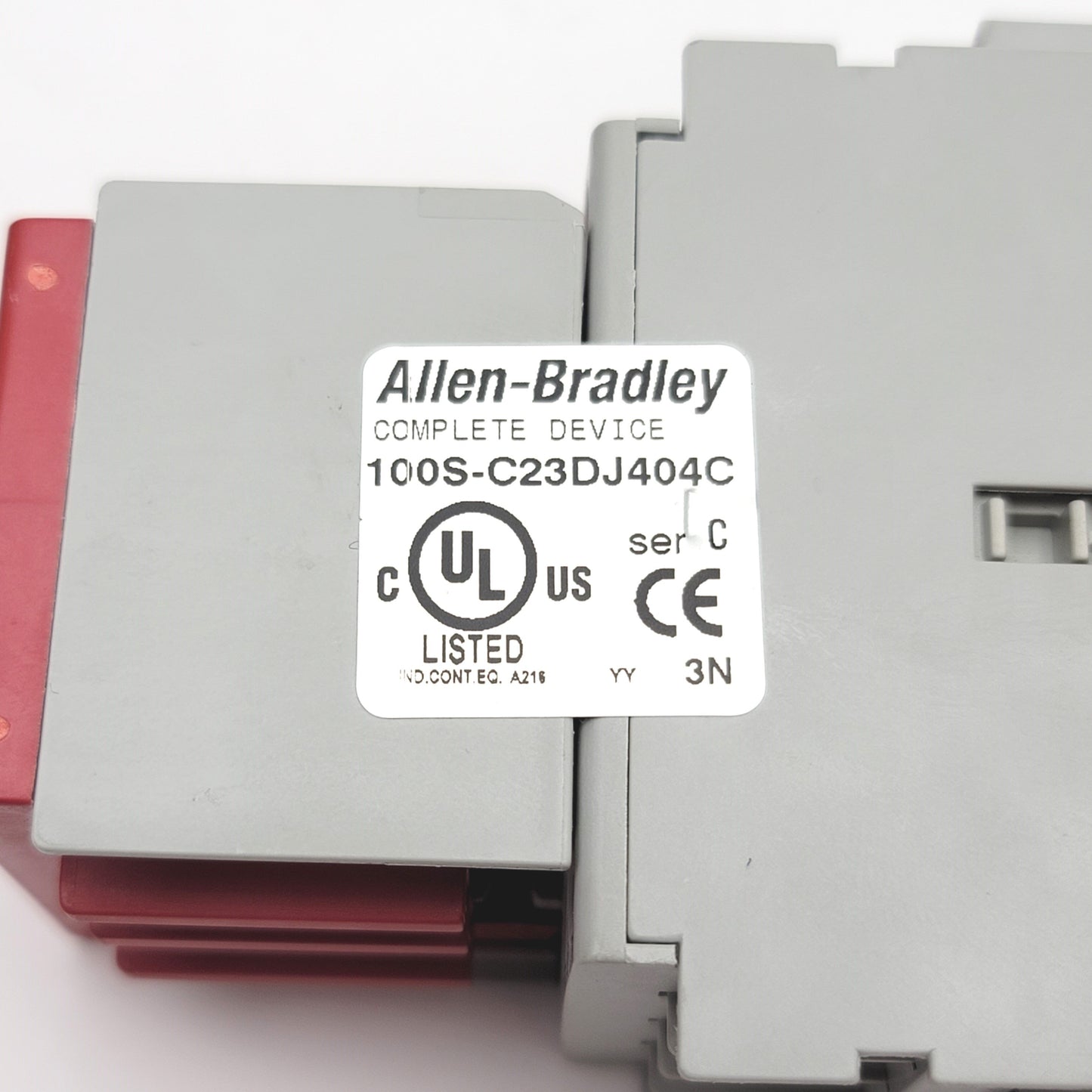 Used Allen Bradley 100S-C23DJ404C Guardmaster IEC Safety Contact 600VAC, Coil: 24VDC