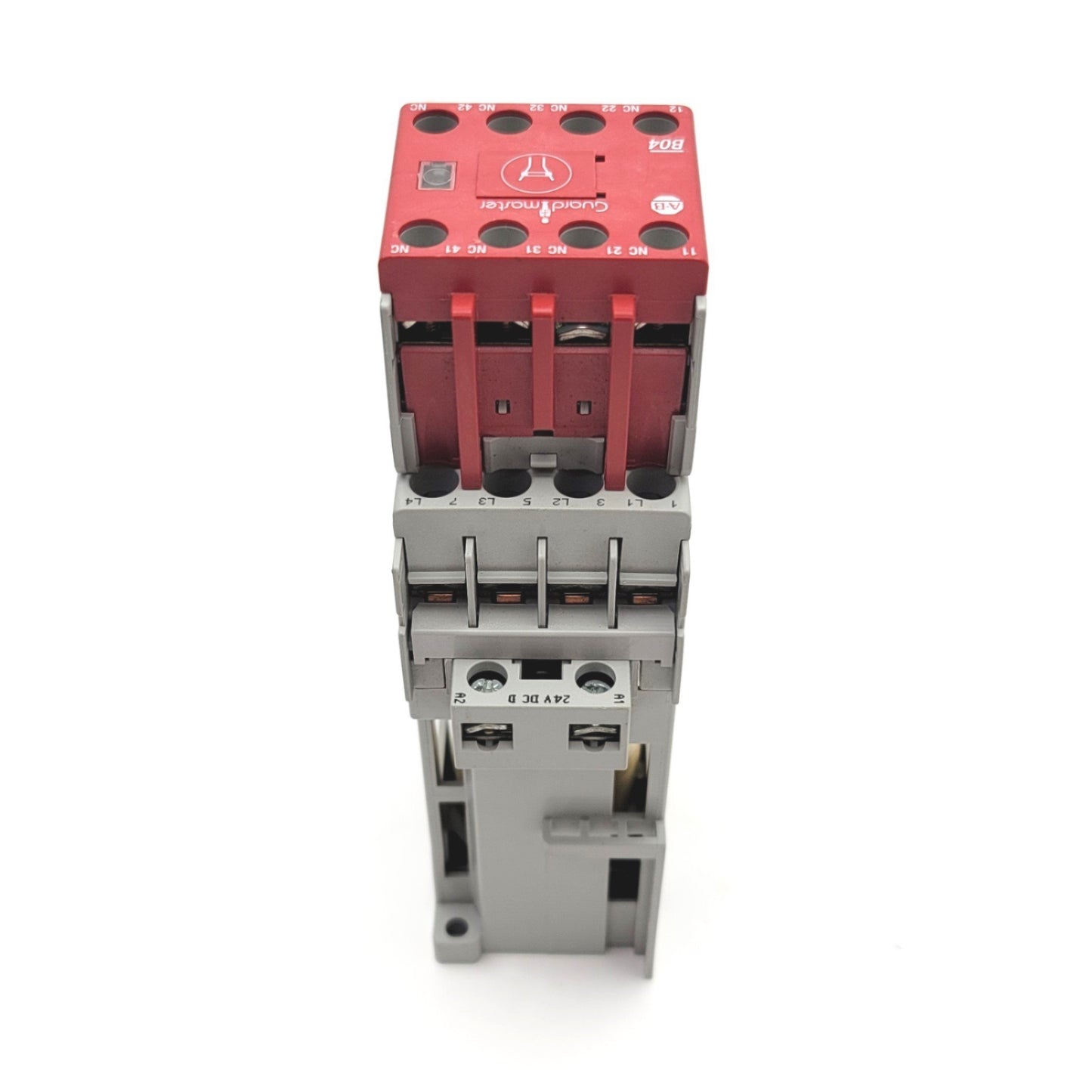 Used Allen Bradley 100S-C23DJ404C Guardmaster IEC Safety Contact 600VAC, Coil: 24VDC