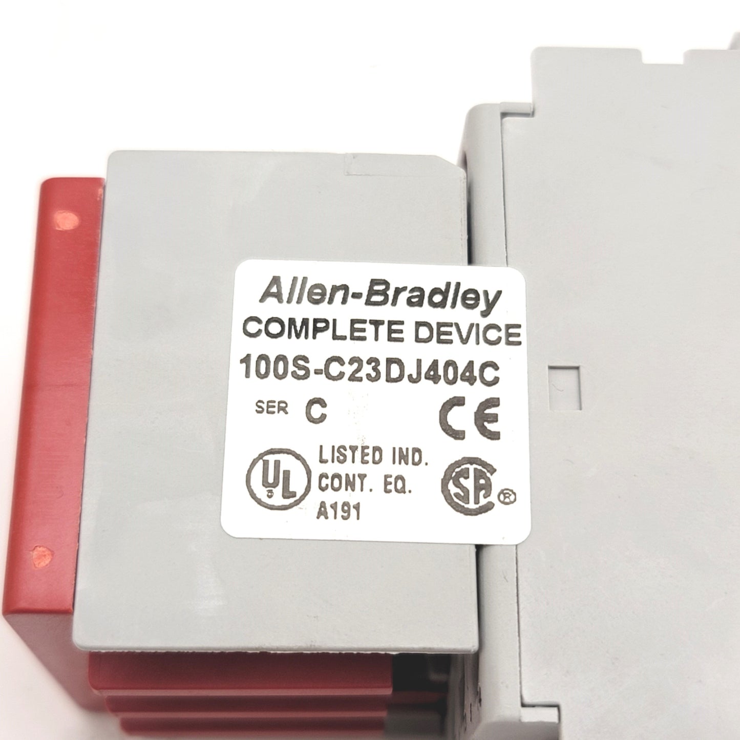 New – Open box Allen Bradley 100S-C23DJ404C Guardmaster IEC Safety Contact 600VAC, Coil: 24VDC