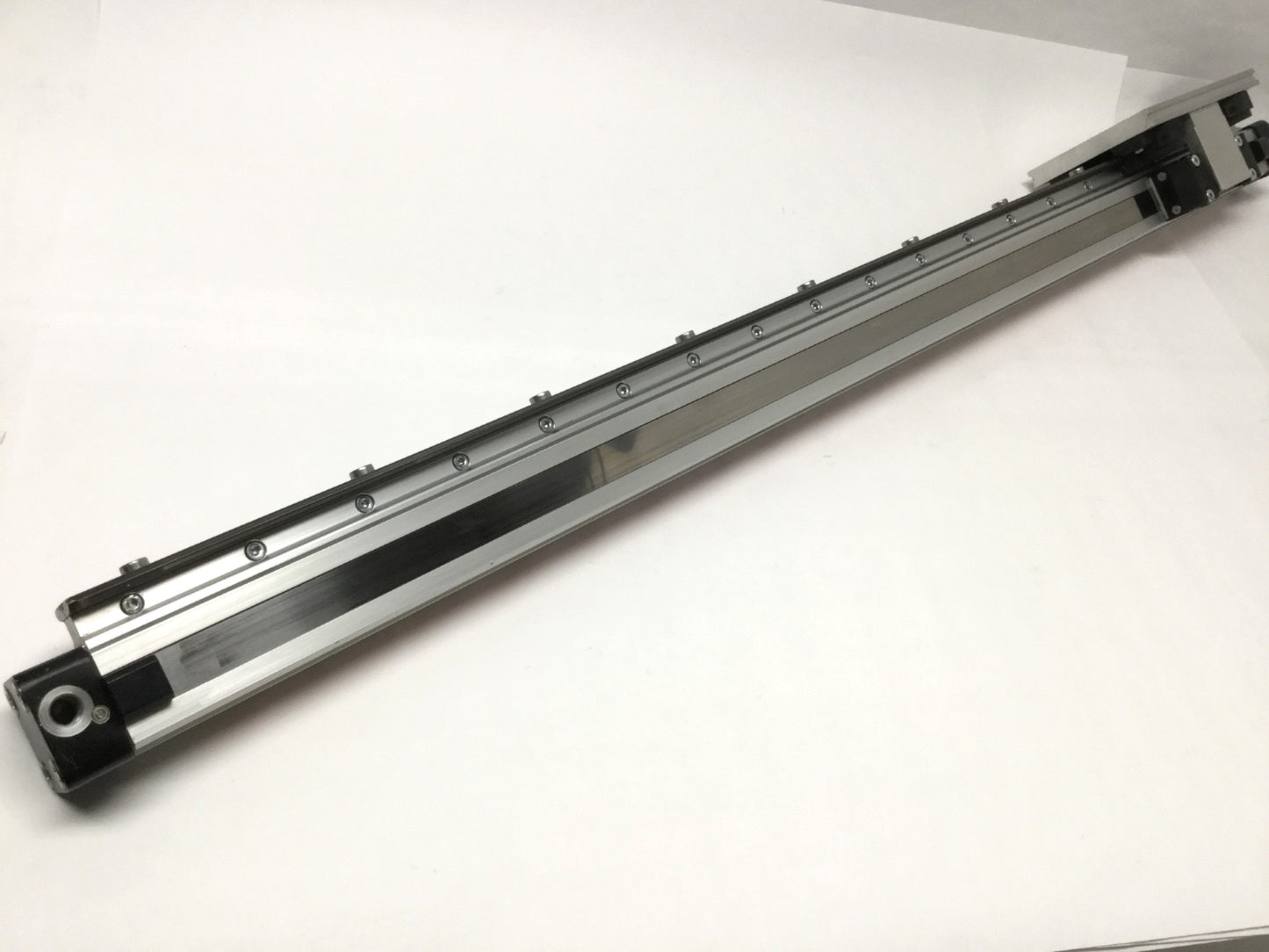 Used Parker Origa P27002010032-00710 Powerslide Rodless Cylinder, 710mm Stroke