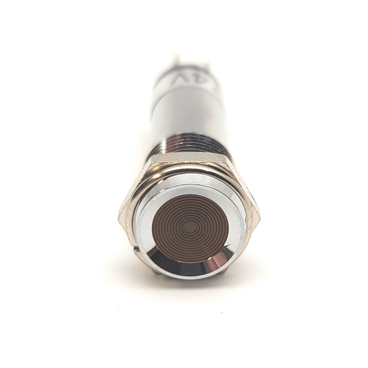 Used Mazak D21PA000810 BD-3613A-24 Amber LED Indicator Light 24VDC, 9mm Diameter