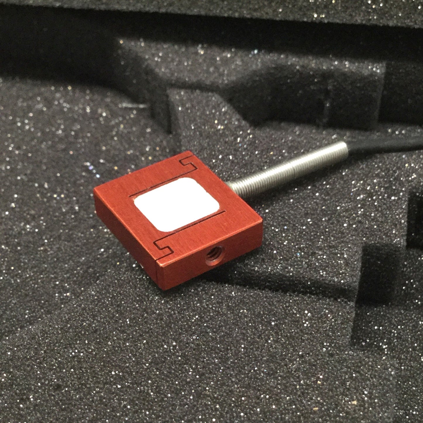 Used FUTEK LSB210 Submersible Jr. Miniature S-Beam Load Cell 2lb Capacity, 2mV/V