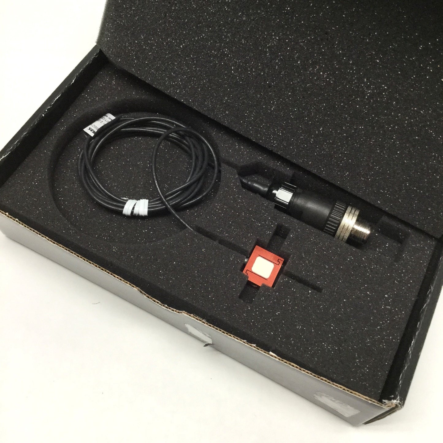 Used FUTEK LSB210 Submersible Jr. Miniature S-Beam Load Cell 2lb Capacity, 2mV/V