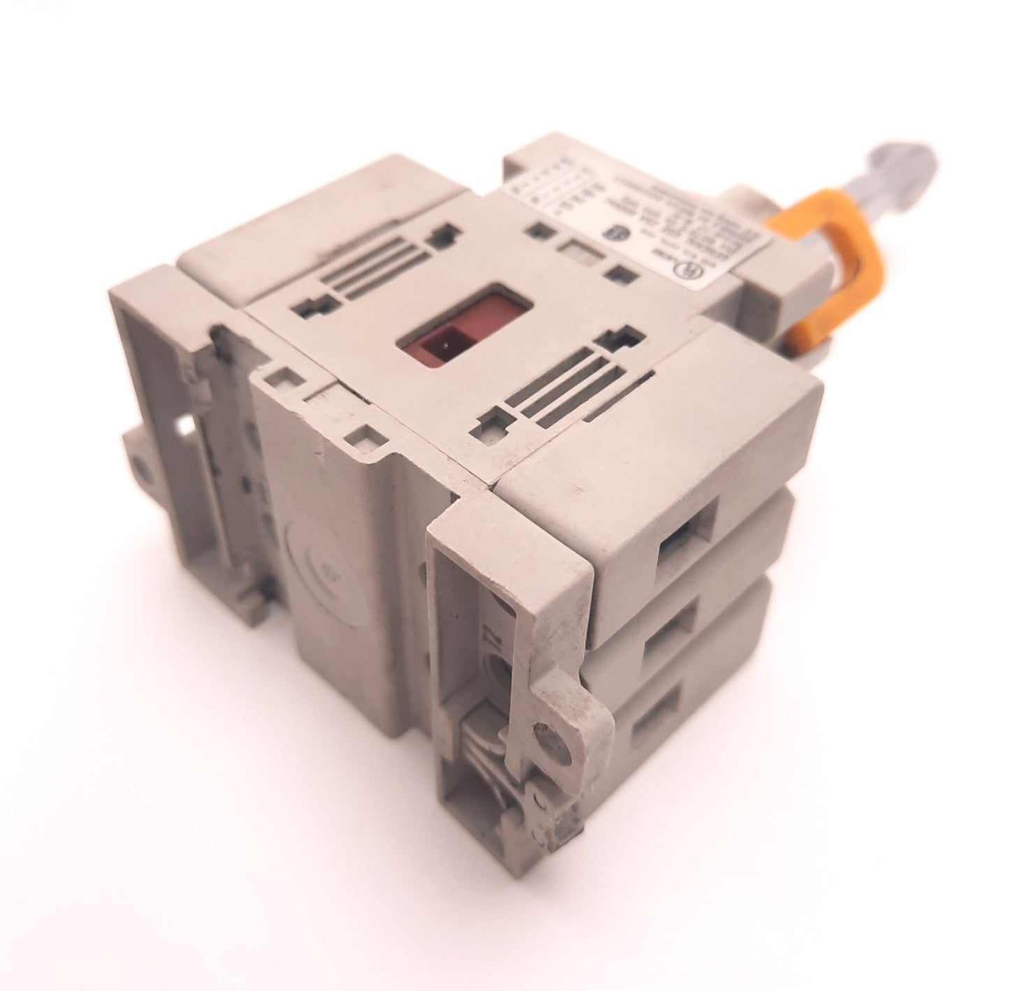 Used Allen Bradley 194E-A25-1753 B Disconnect Switch 25A 3-Pole 600v AC, 2-3/8" Shaft