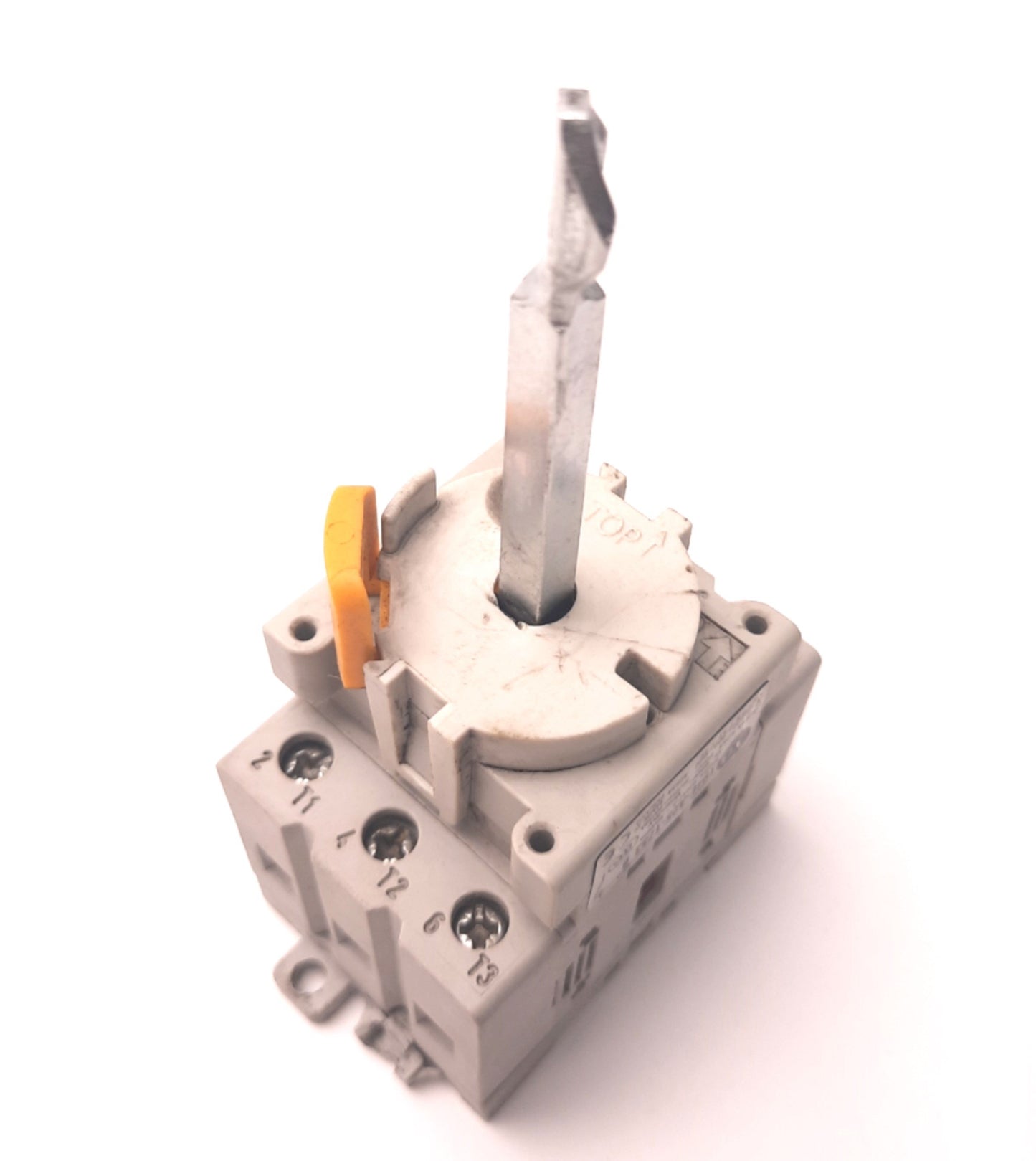 Used Allen Bradley 194E-A25-1753 B Disconnect Switch 25A 3-Pole 600v AC, 2-3/8" Shaft