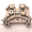 Used Lot of 34 Weidmuller WDU 6 Terminal Block 8-22 AWG, 41 Amps, 800 Volts
